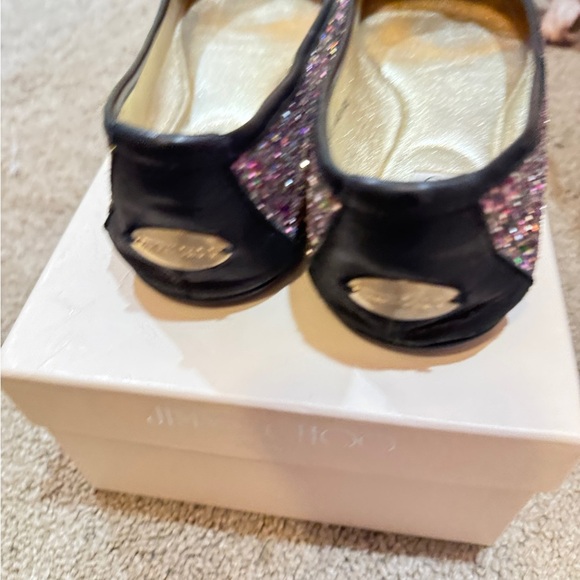 Jimmy Choo multi colored flats. Size 38. - Picture 3 of 7